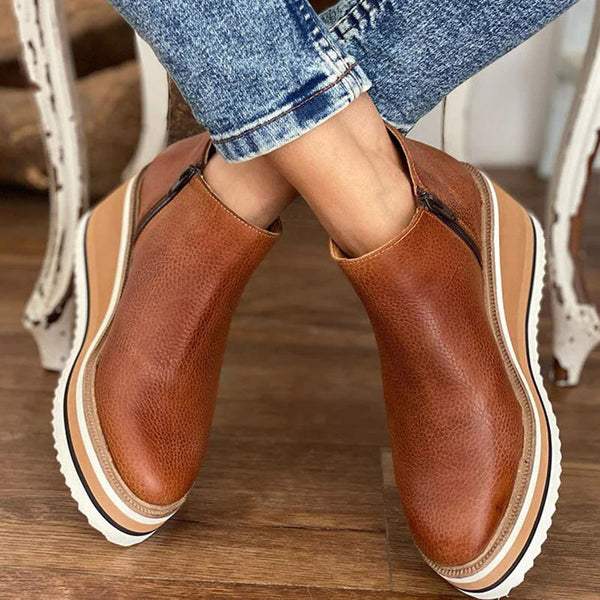 Ankle Boots for Women | Comfortable Platform Sole | 3