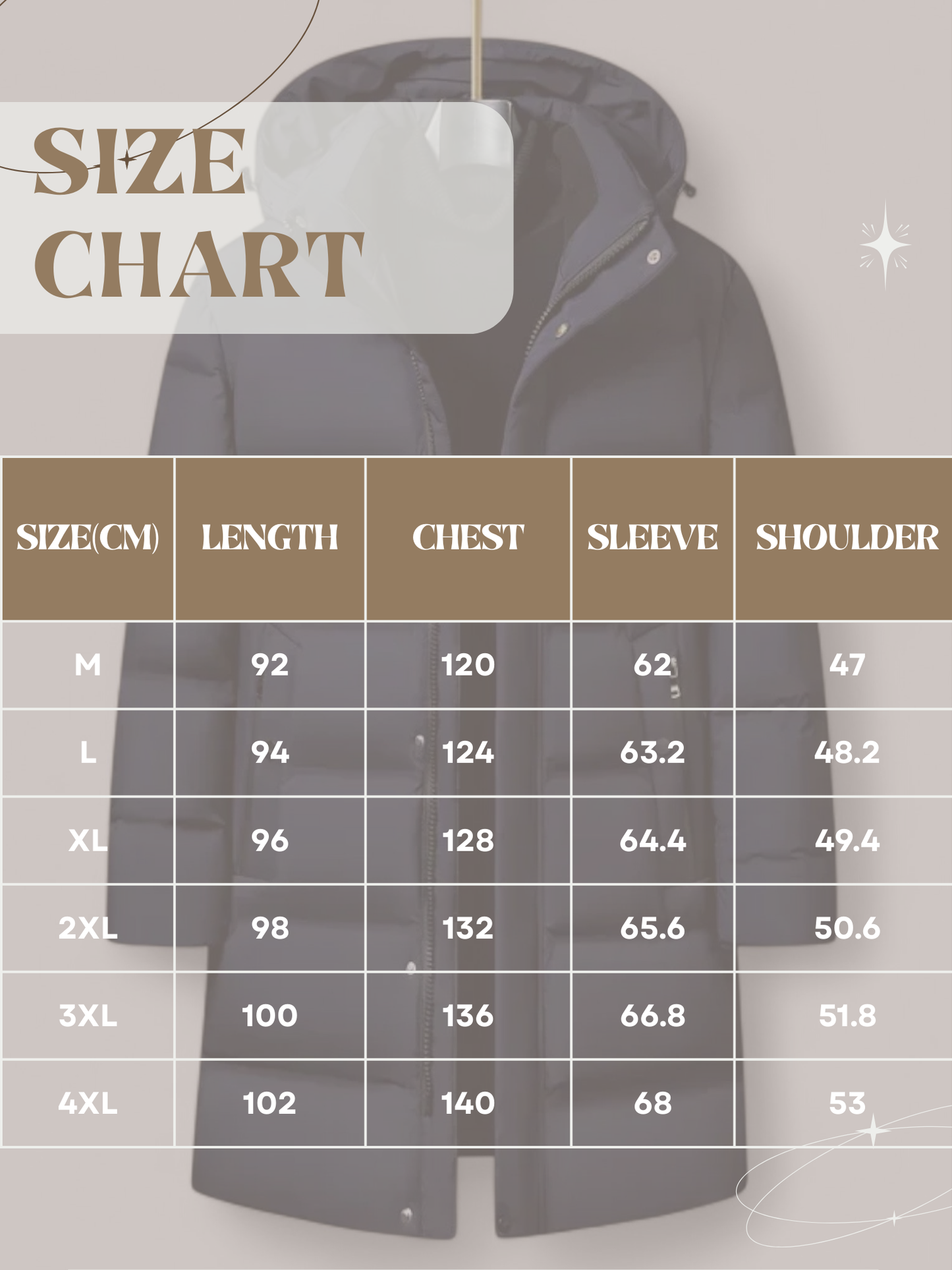 Men's Winter Parka Jacket | Hooded Insulated | Winter