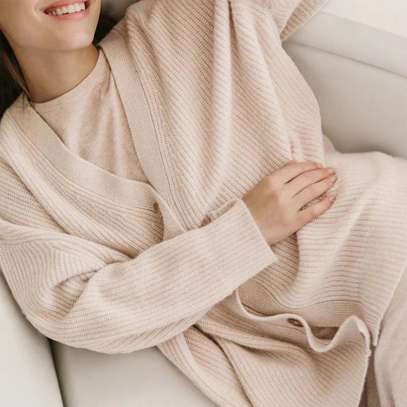Women’s Cardigan Sweater - Cozy, Button-Down Knit for Fall & Winter Layering