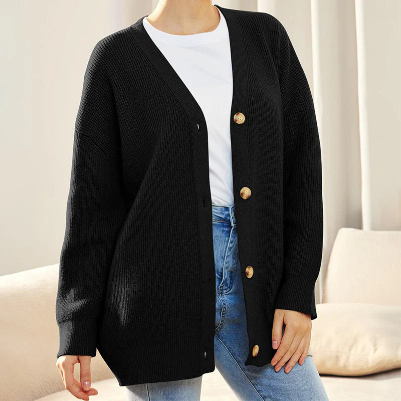 Women’s Cardigan Sweater - Cozy, Button-Down Knit for Fall & Winter Layering