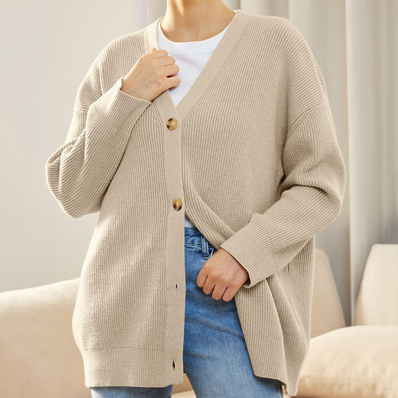 Women’s Cardigan Sweater - Cozy, Button-Down Knit for Fall & Winter Layering