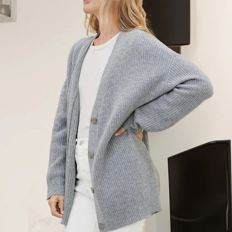 Women’s Cardigan Sweater - Cozy, Button-Down Knit for Fall & Winter Layering