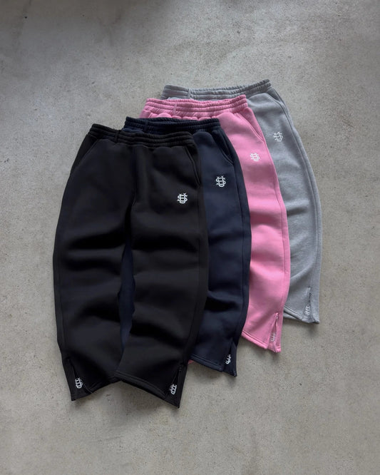 Unisex Flared Joggers – Stylish & Comfortable Black Jogger Pants
