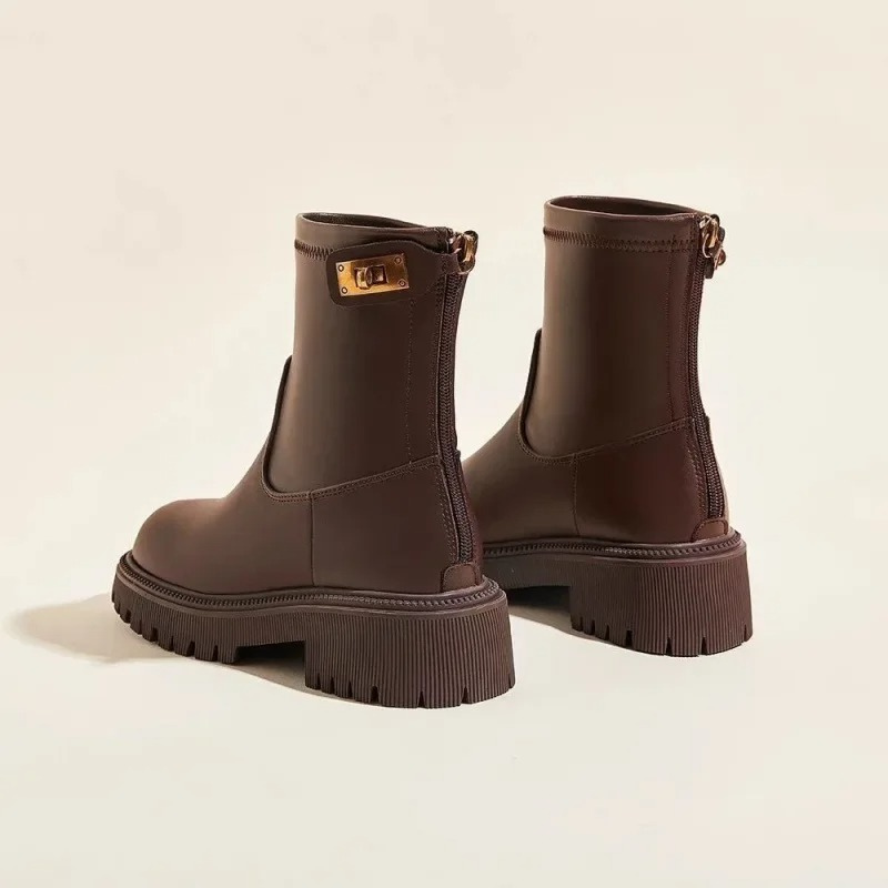 Ankle Boots for Women, Zippered, Sleek Design | Everyday Wear 2