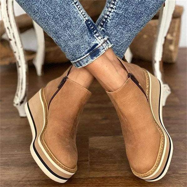 Ankle Boots for Women | Comfortable Platform Sole | 0