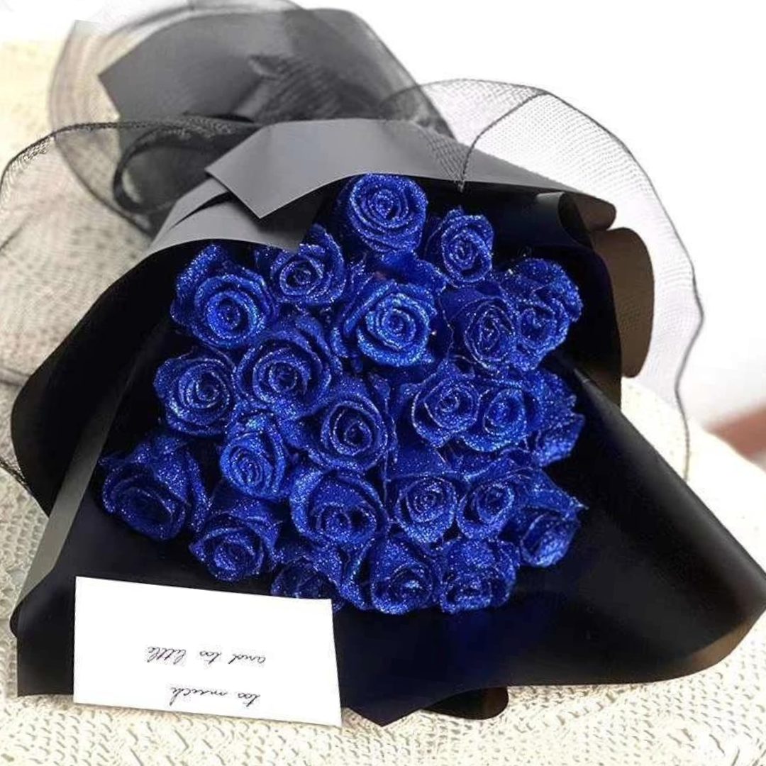 Eternal Bloom Glitter Roses 1