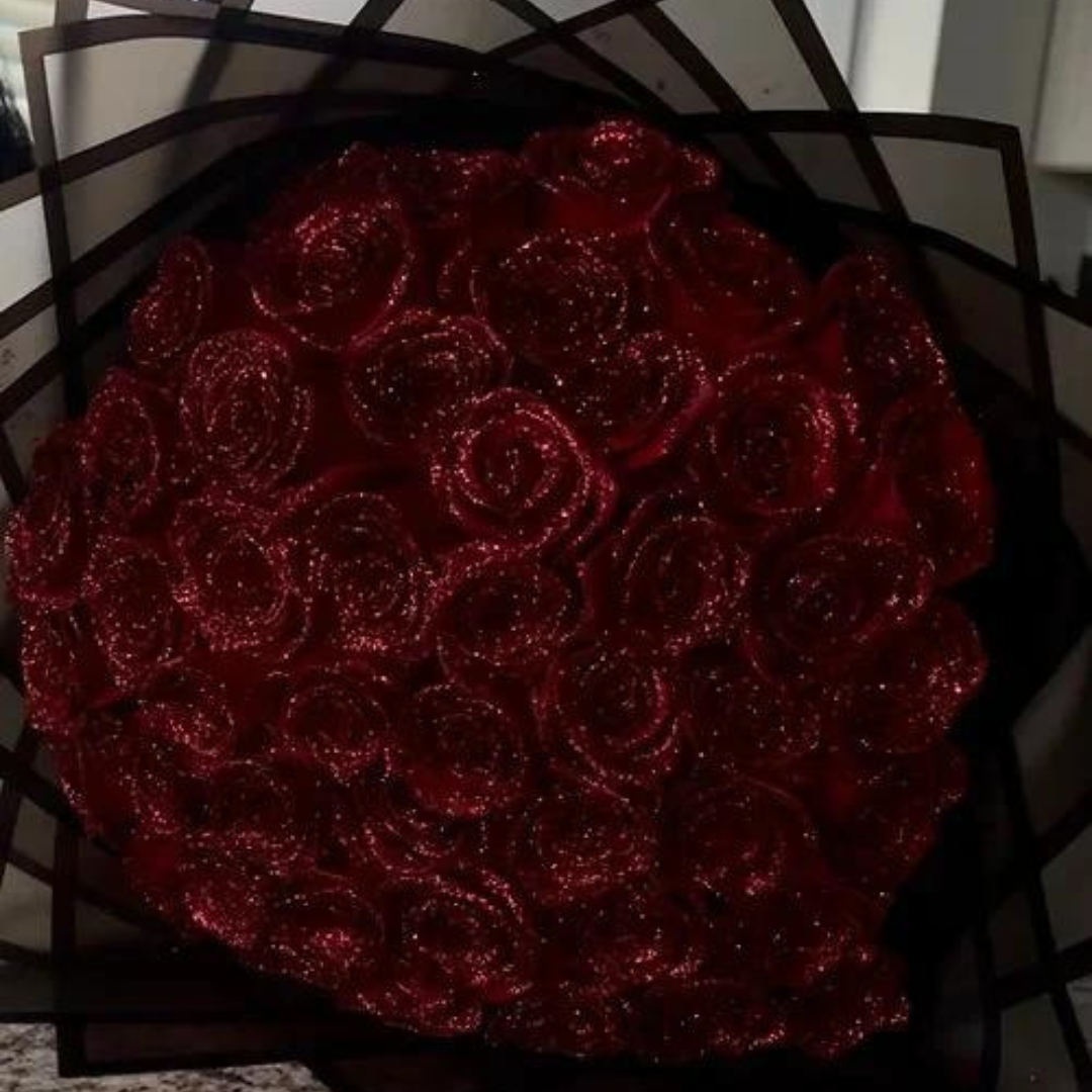 Eternal Bloom Glitter Roses 3
