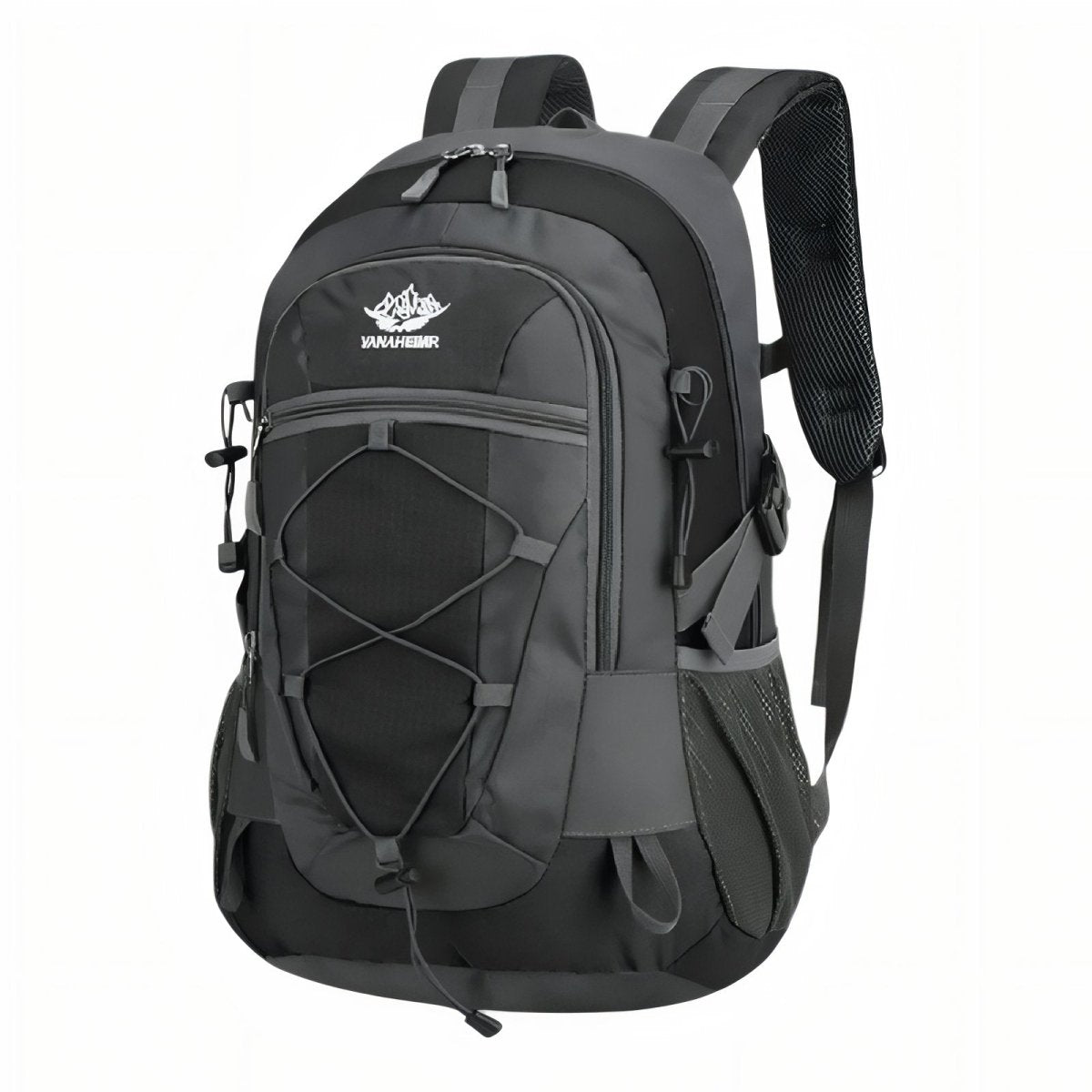 Hiking Backpack for Men & Women | Water-Resistant Design | Black