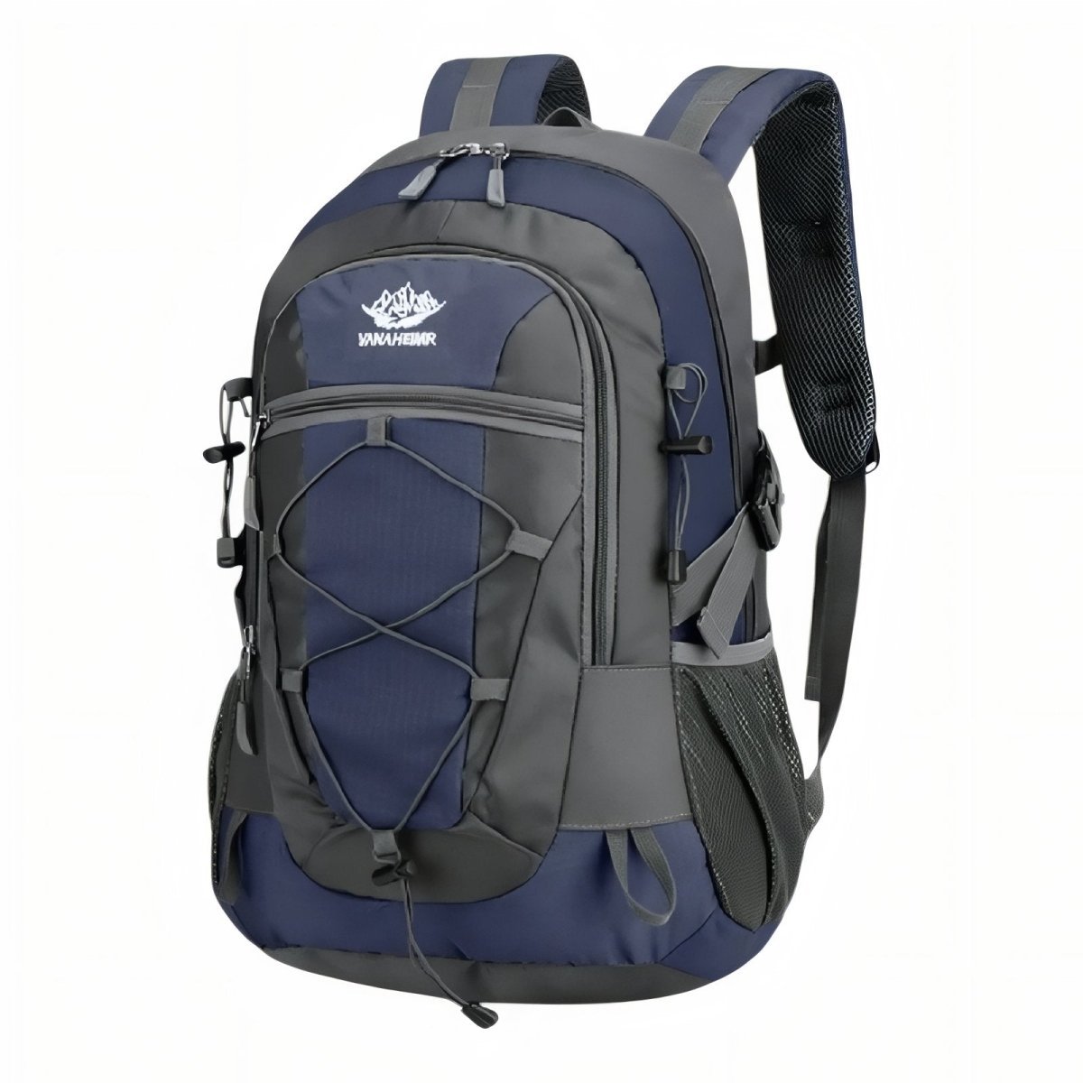 Hiking Backpack for Men & Women | Water-Resistant Design | Dark Gray