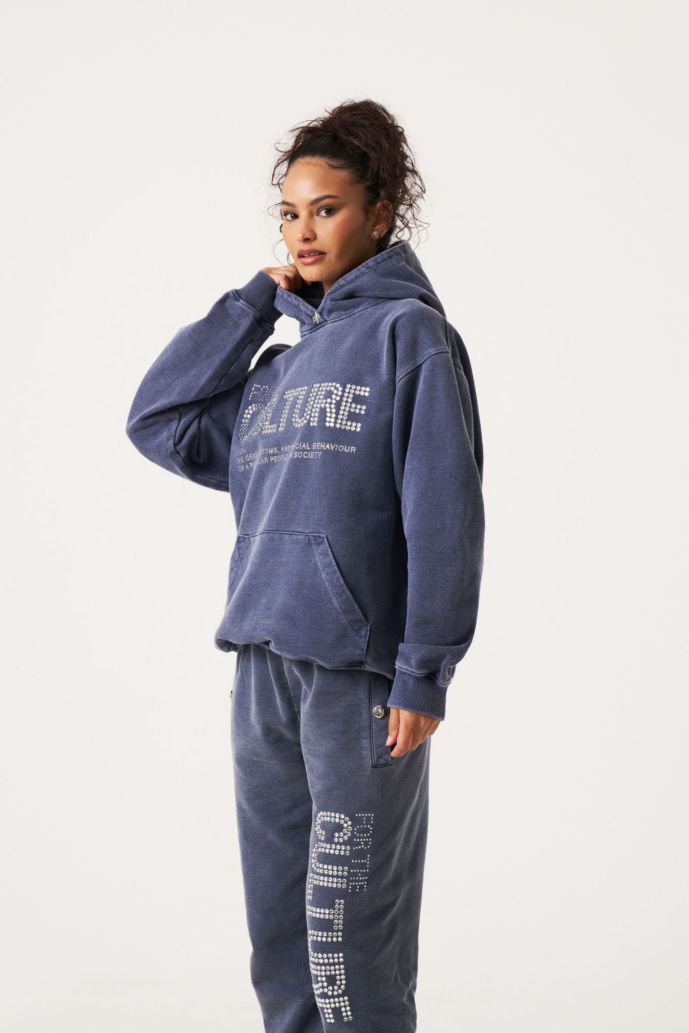 Hoodie, Graphic Print, for Men & Women | Casual | Dark Blue1