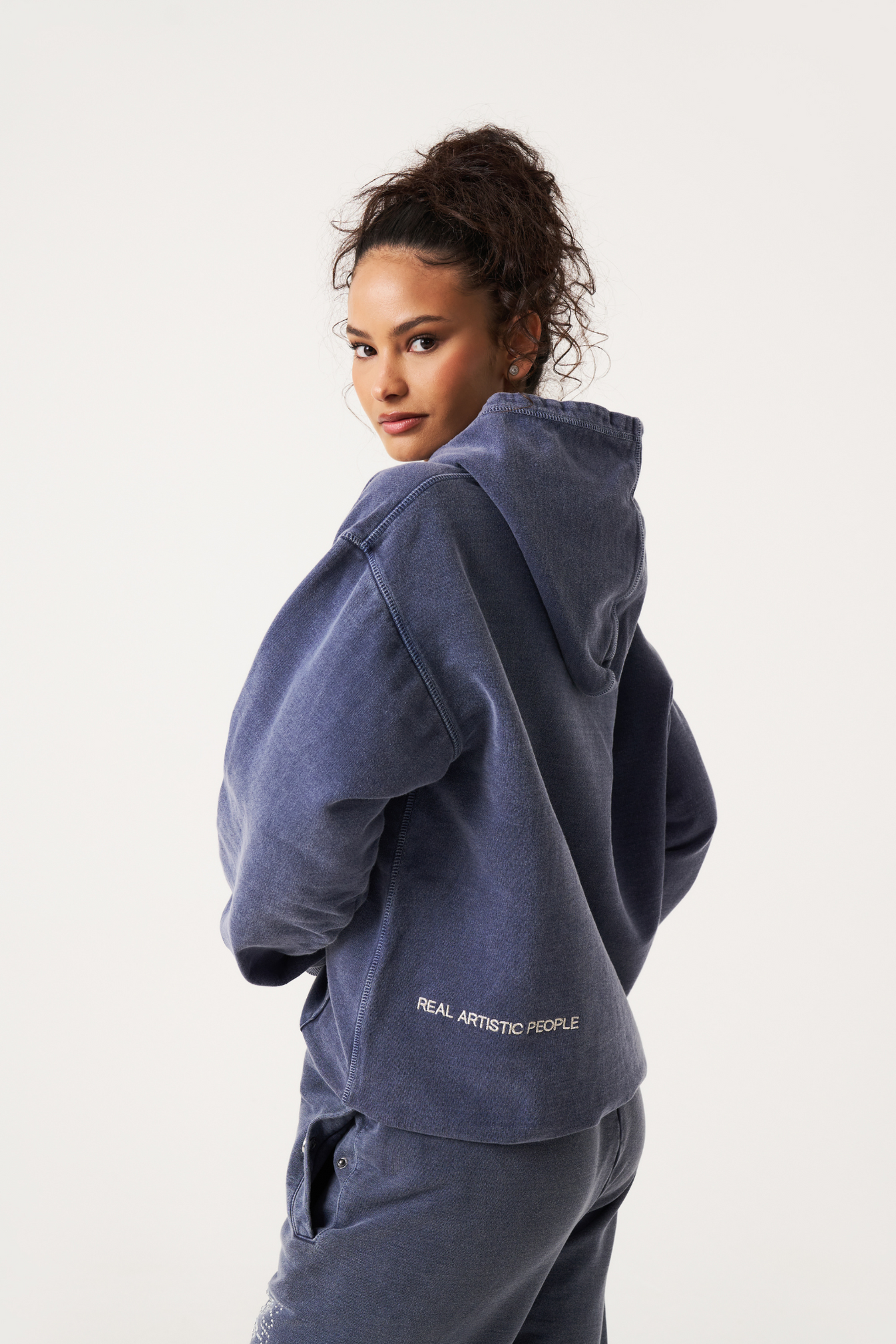 Hoodie, Graphic Print, for Men & Women | Casual | Dark Blue2