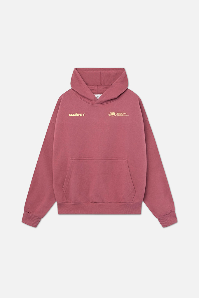 Hoodie, Relaxed Fit, for Men & Women | Casual | Pink