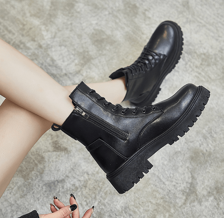 Knee High Boots for Women High Cut with Zipper | Winter 1