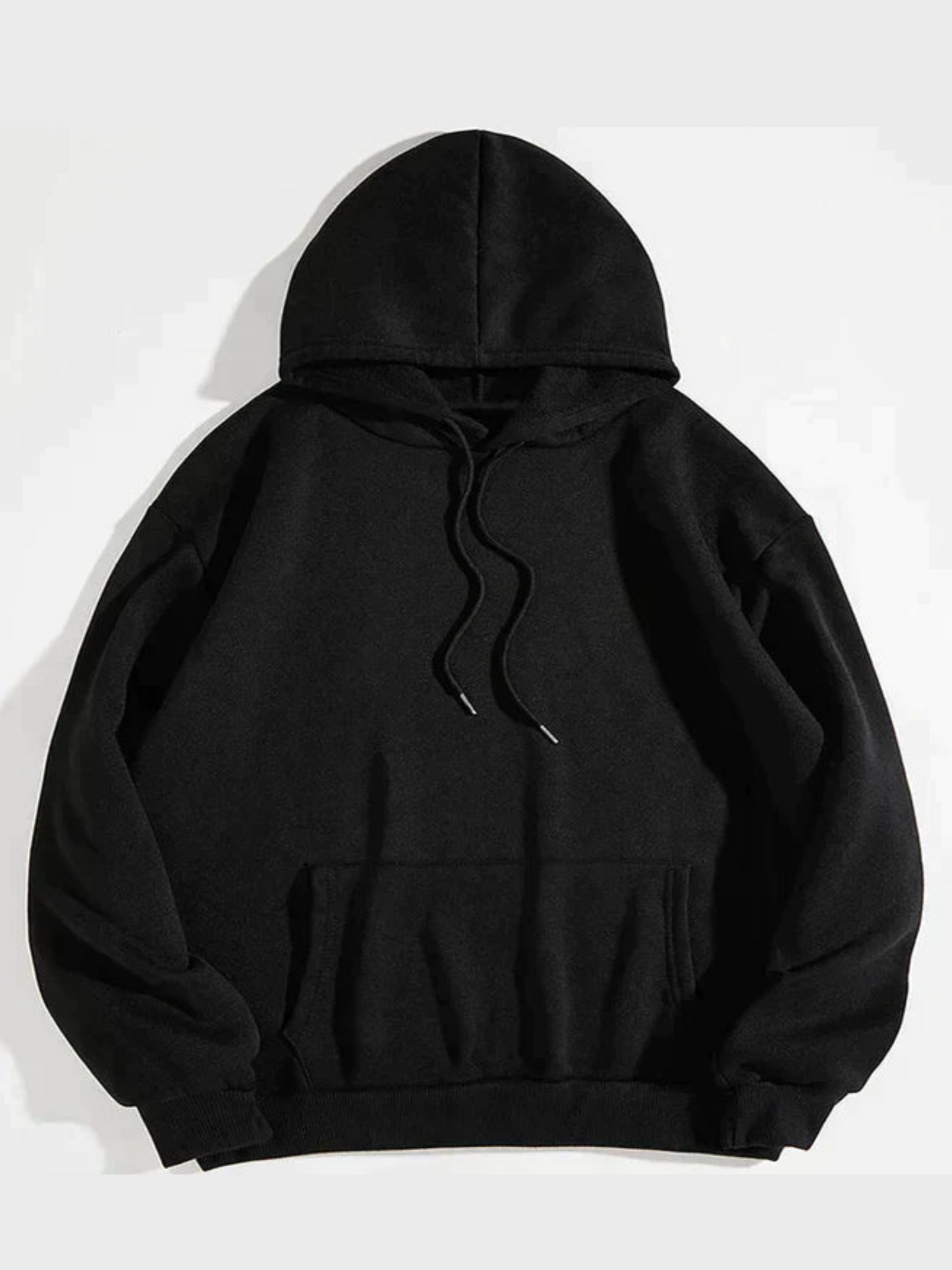 Letter Print Hoodie for Women  | Comfortable | Black1