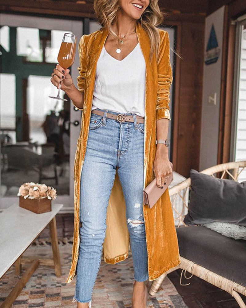 Long Cardigan for Women | Open Design 1