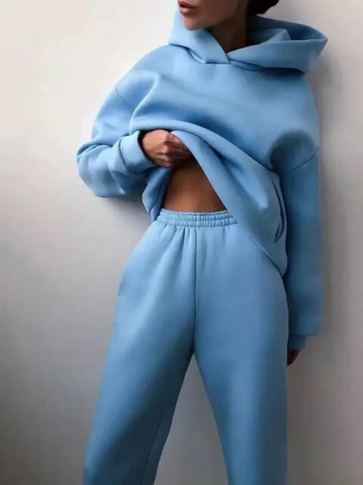 Loungewear Set | Cozy Hoodie & Jogging Pants | Blue