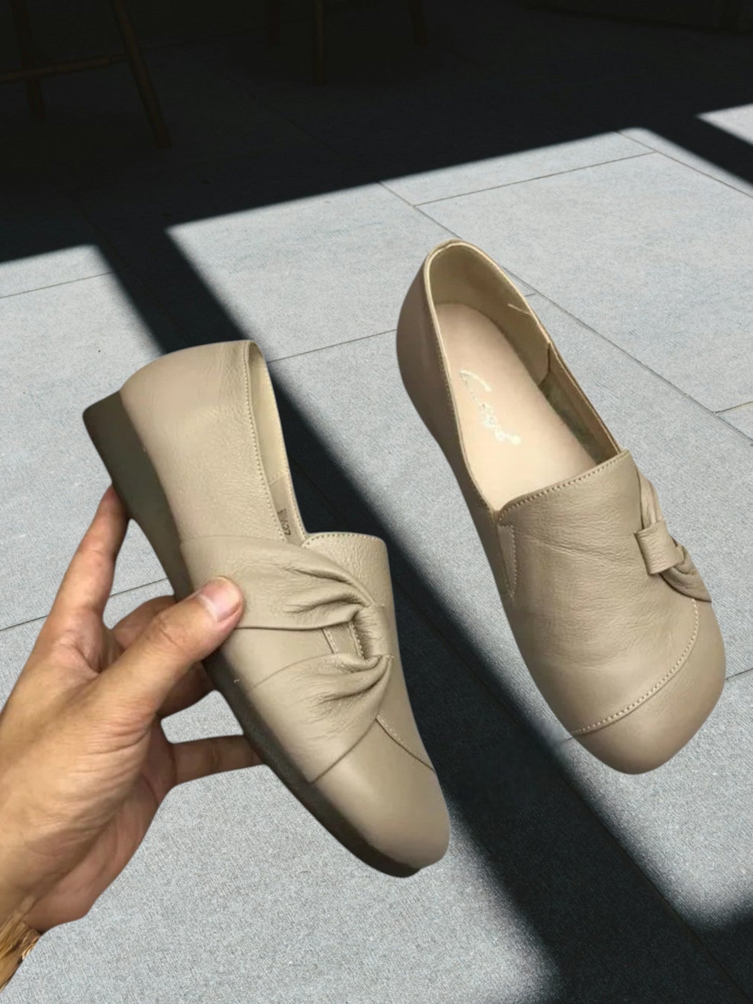 Maren | Stylish Orthopedic Shoes for Women with Advanced Support and Ergonomic Design | Beige