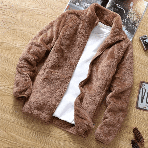 Men's Fleece Jacket Slim Fit | Winter 6