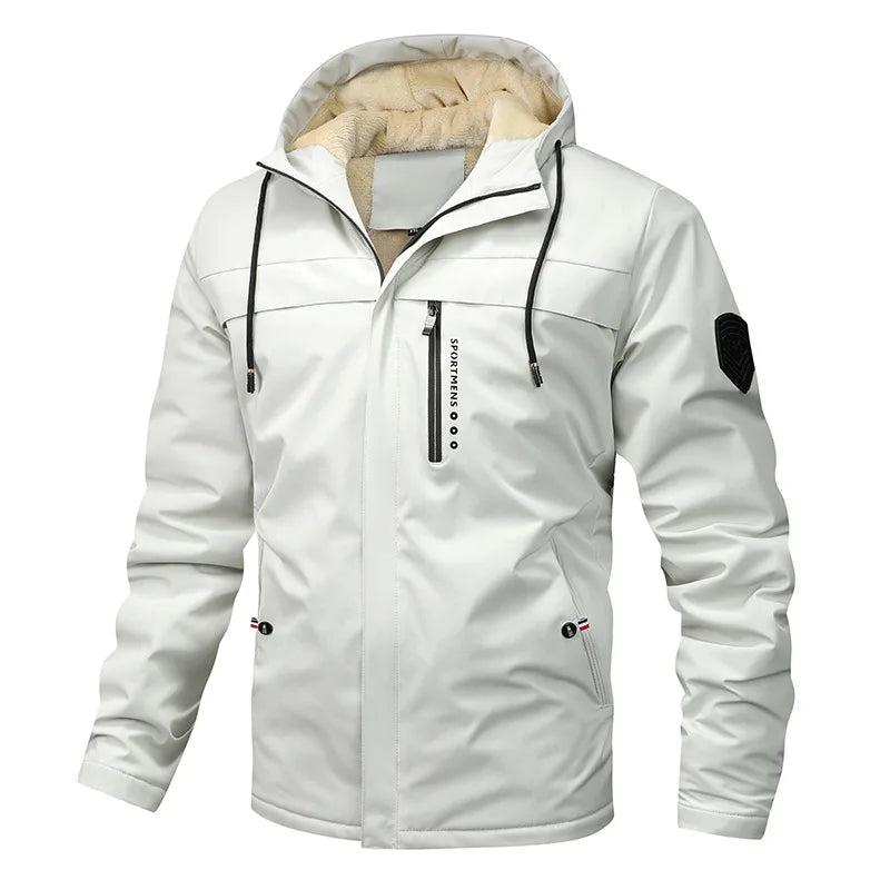 Men's Fleece Jacket, Hooded, Sporty Design | Winter 3