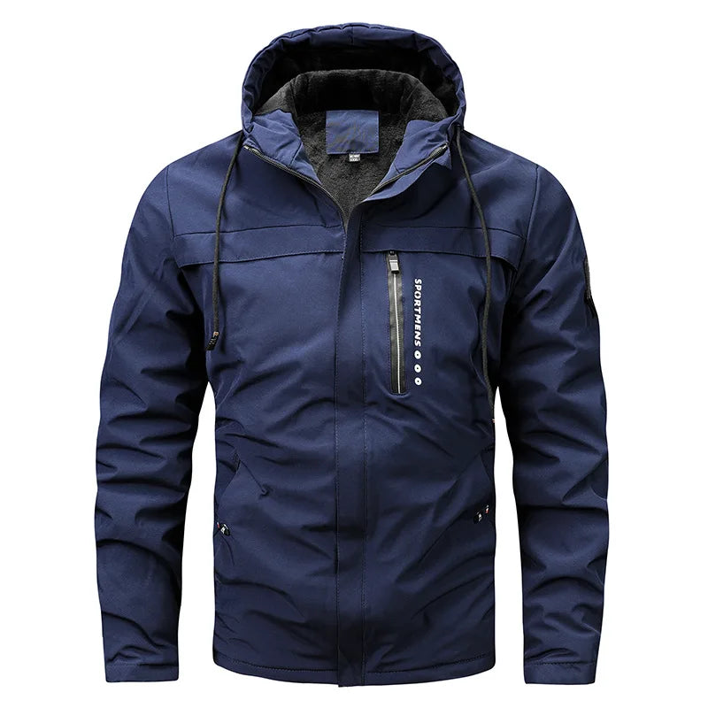 Men's Fleece Jacket, Hooded, Sporty Design | Winter 5