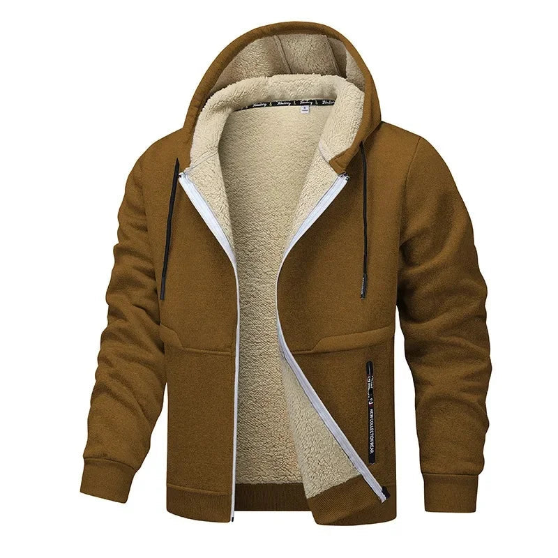 Men's Fleece Jacket | Water-Resistant, Casual | Winter 1
