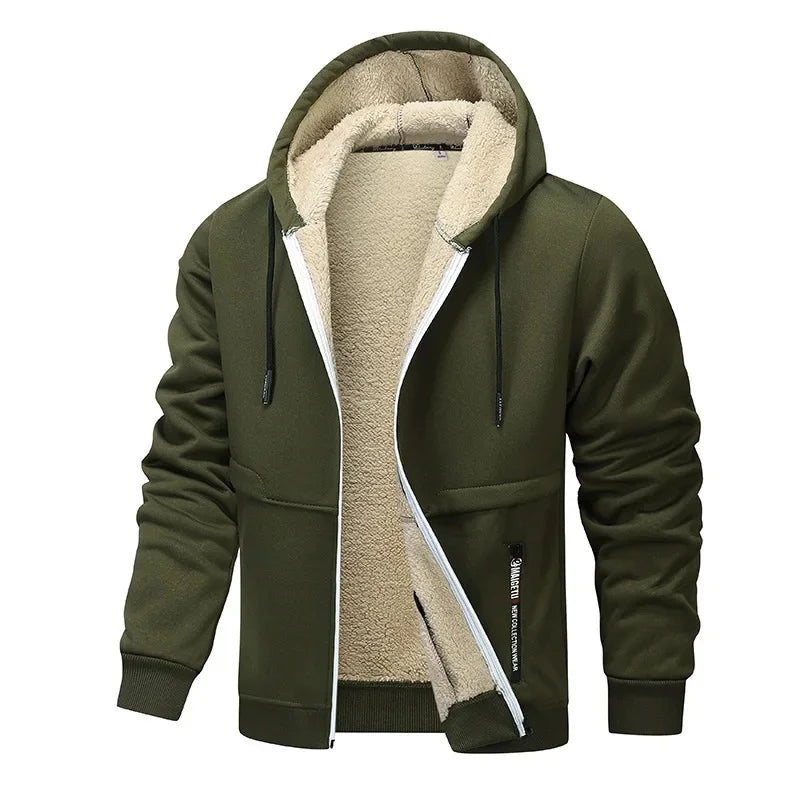 Men's Fleece Jacket | Water-Resistant, Casual | Winter 4