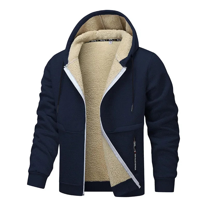Men's Fleece Jacket | Water-Resistant, Casual | Winter 5