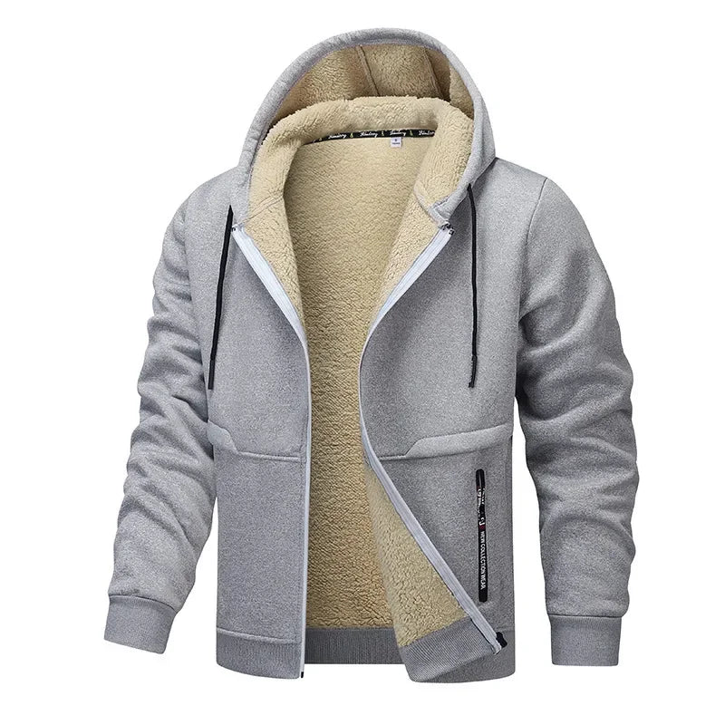 Men's Fleece Jacket | Water-Resistant, Casual | Winter 6