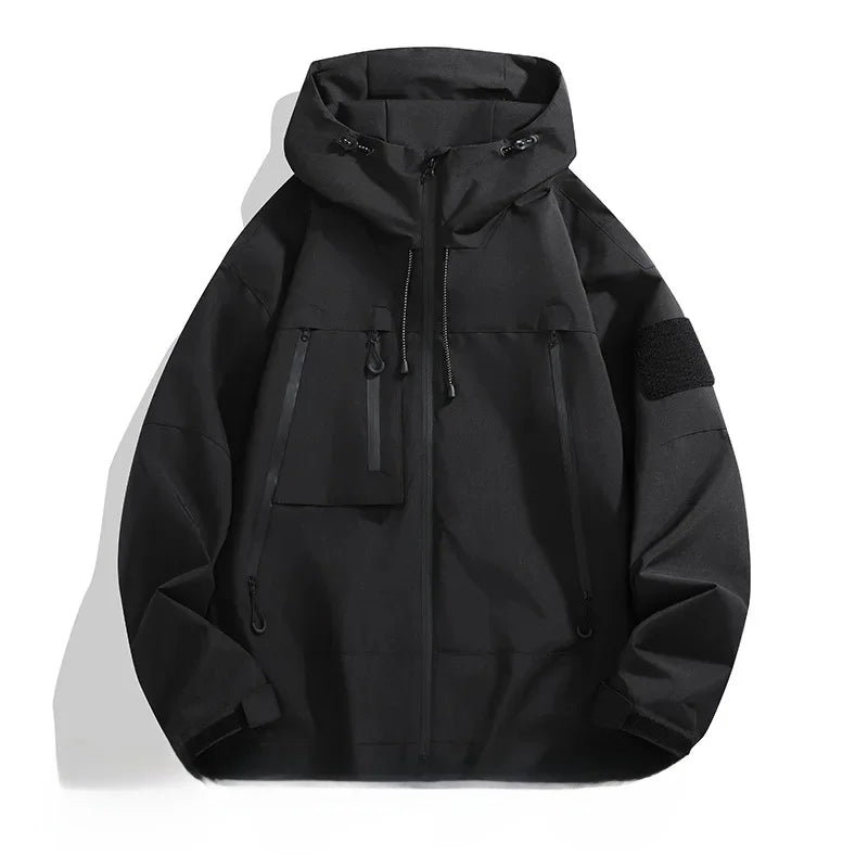 Men's Softshell Jacket | Loose Fit, With Hood | Breathable 1
