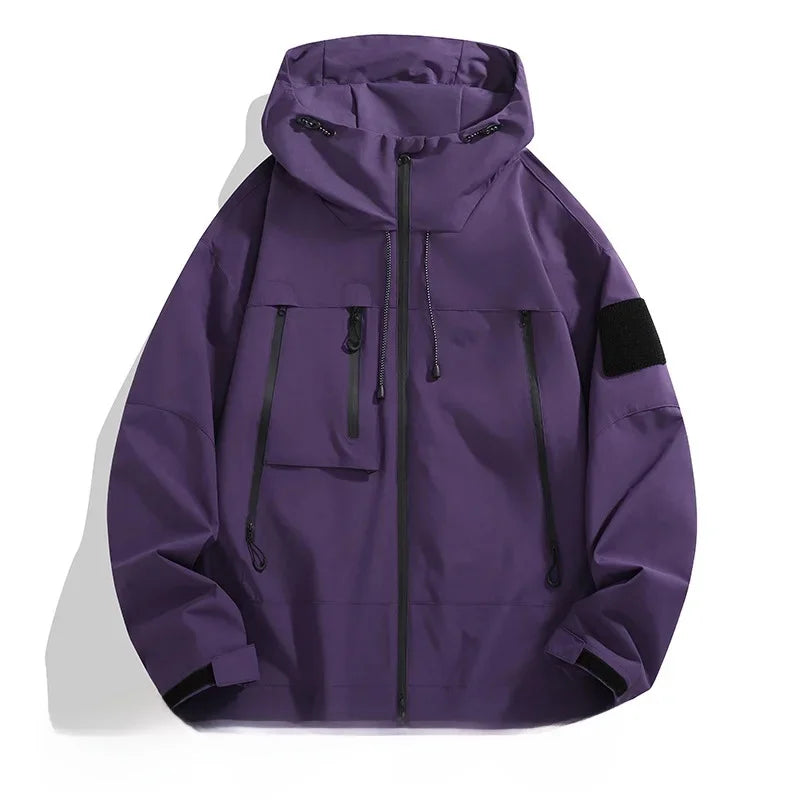 Men's Softshell Jacket | Loose Fit, With Hood | Breathable 2