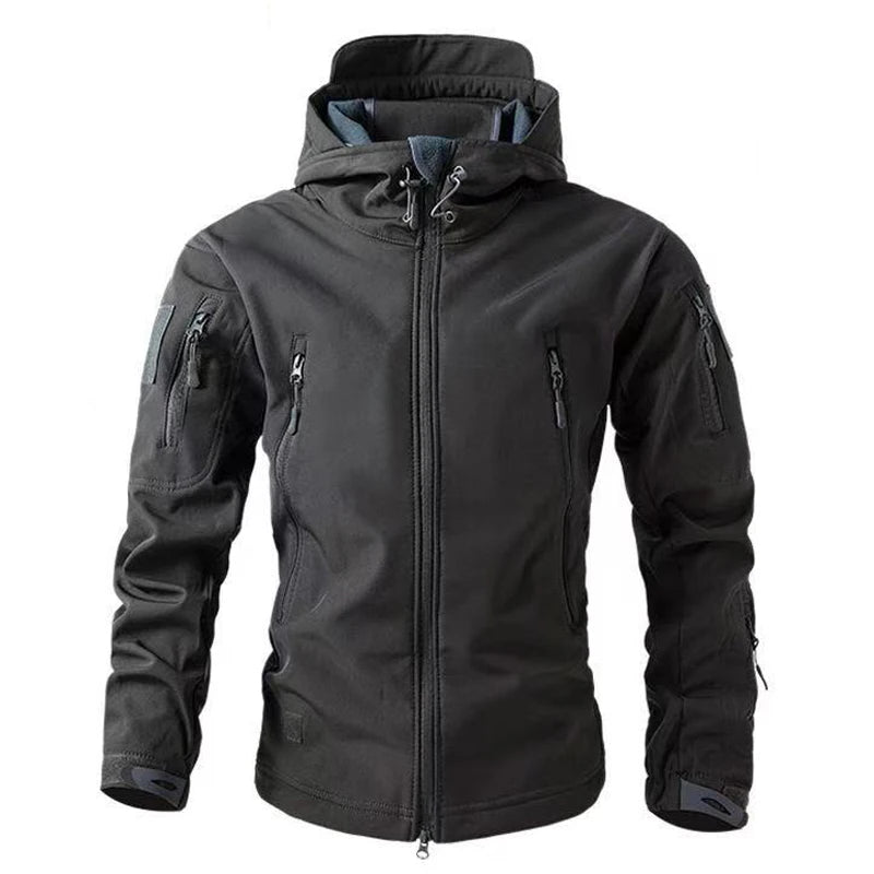 Men's Softshell Jacket | Windproof, Hooded | Winter 1