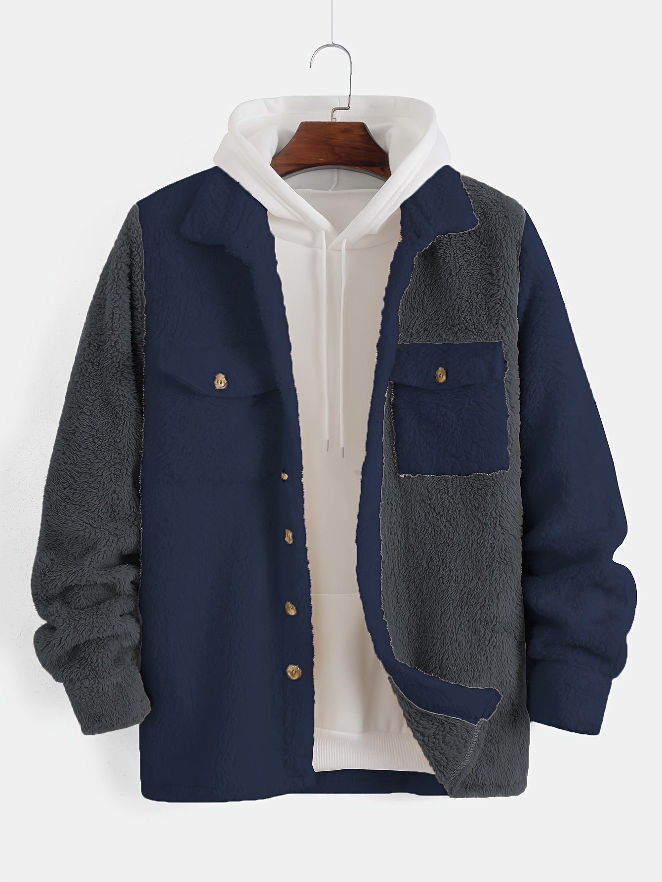 Men's Winter Jacket, Windproof, Fleece Material | Regular Fit 1