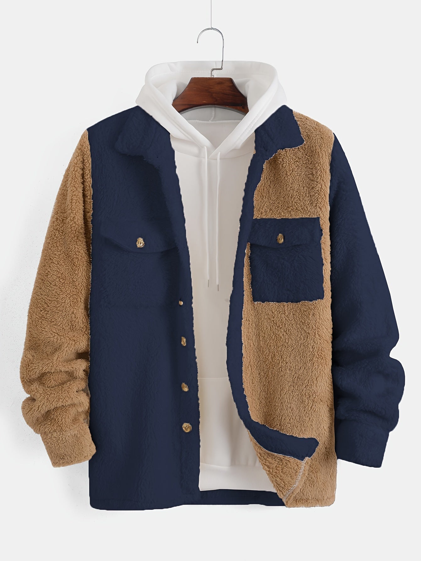 Men's Winter Jacket, Windproof, Fleece Material | Regular Fit 2