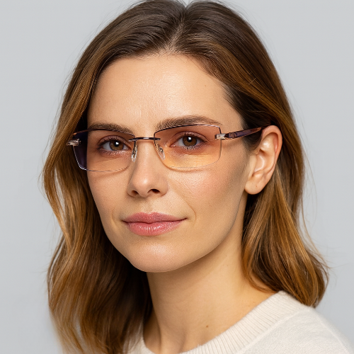 Progressive Lenses for Men & Women | Ultralight Rimless Design 1