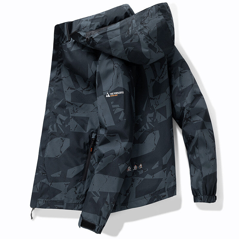 Ski Jacket for Men, Hooded, Water-Repellent | Winter 2