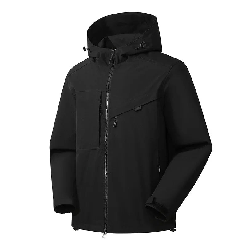 Ski Jacket for Men | Loose Fit, Hooded | Winter 0