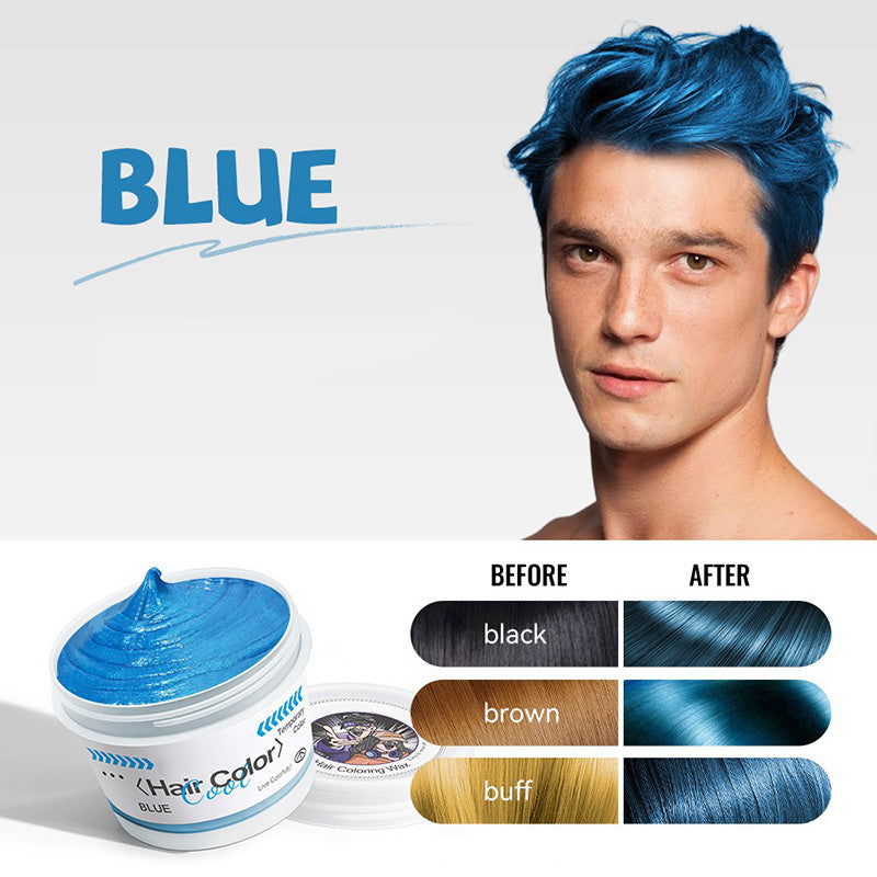 Temporary hair color wax for men and women 0