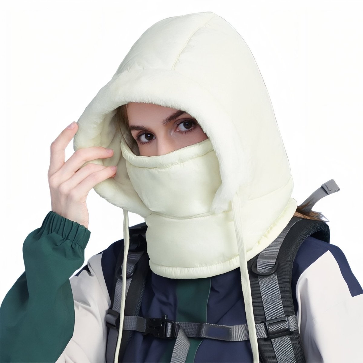 Thermal Balaclava for Men & Women | Full Coverage | White