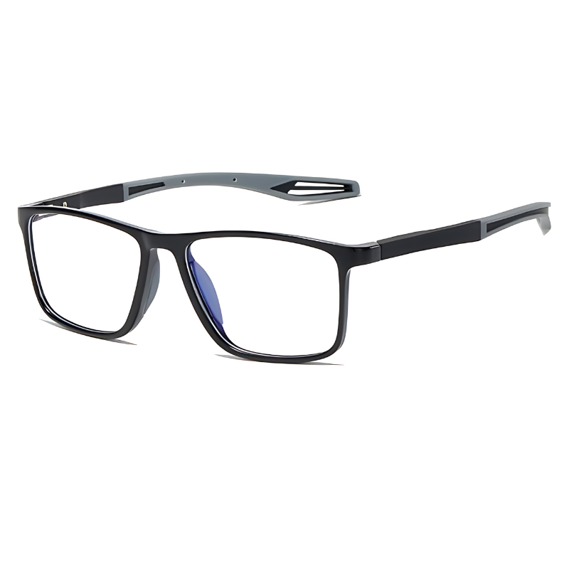 Ultra-light multifocal reading glasses for women and men - high-quality polycarbonate - for near and far - wall clock 2