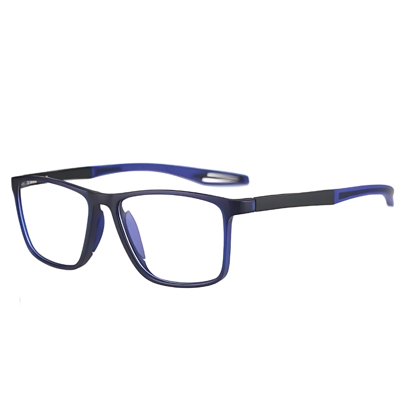 Ultra-light multifocal reading glasses for women and men - high-quality polycarbonate - for near and far - wall clock 3