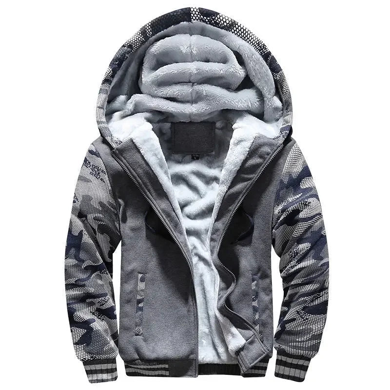 Water-Repellent Jacket for Men | Hooded, Regular Fit | Breathable 3