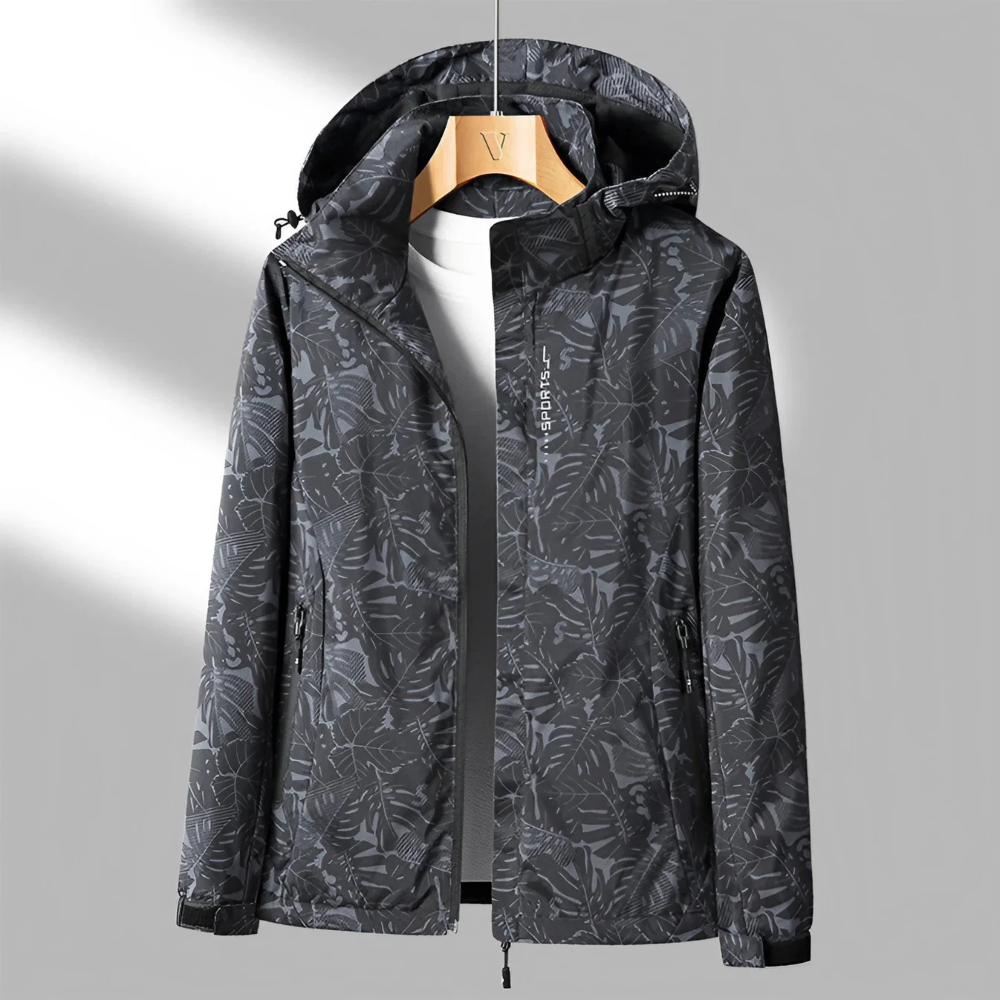 Waterproof Jacket for Women | Lightweight, Windproof | Black
