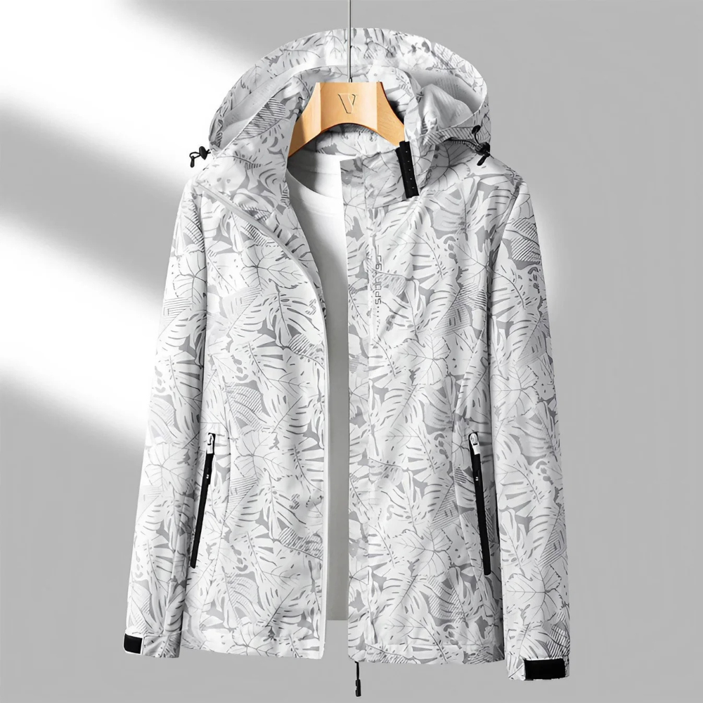 Waterproof Jacket for Women | Lightweight, Windproof | White