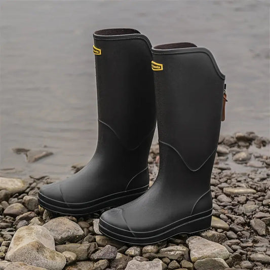 Waterproof Rubber Boots for Women | Lightweight | Black