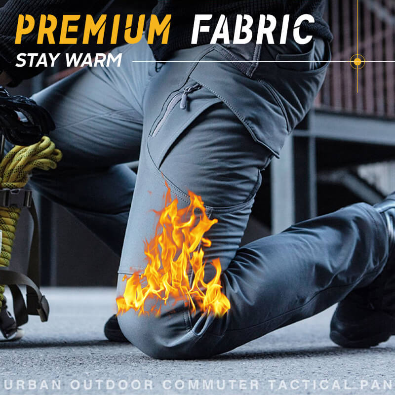 Waterproof softshell winter trousers for men 4