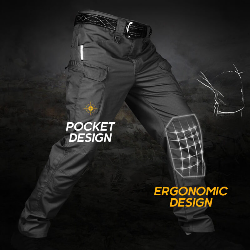 Waterproof softshell winter trousers for men 9
