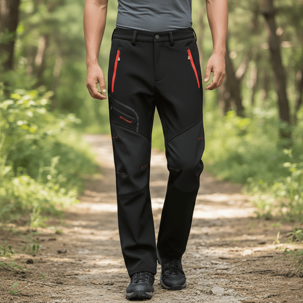 Winter Trousers for Men | Waterproof Insulated | Black