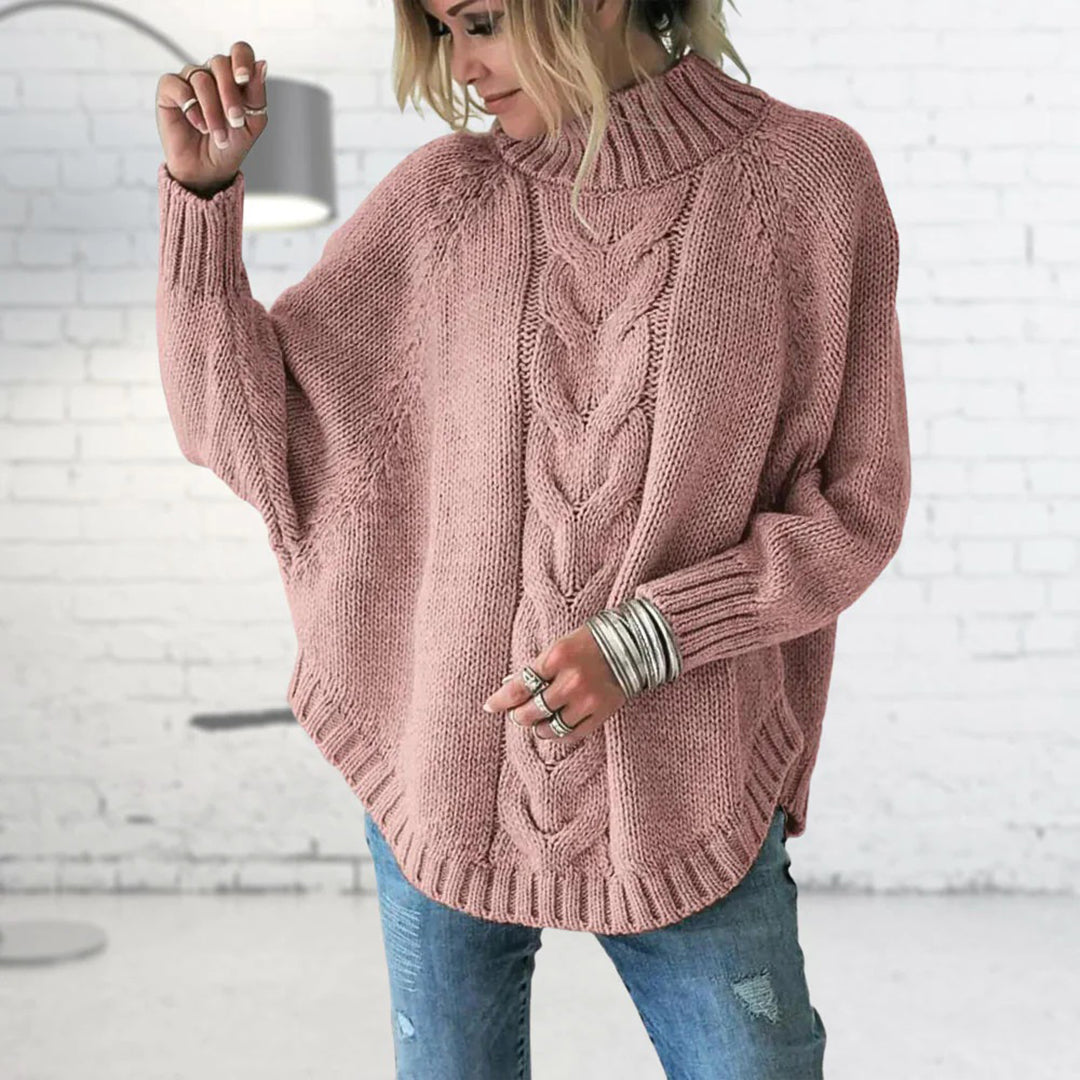 Women's Chunky Knitted Sweater | Long Length 1