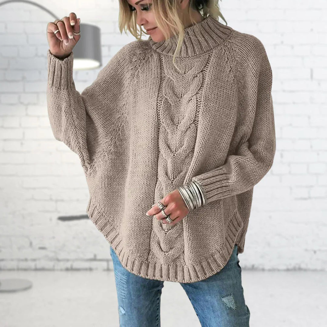 Women's Chunky Knitted Sweater | Long Length 2