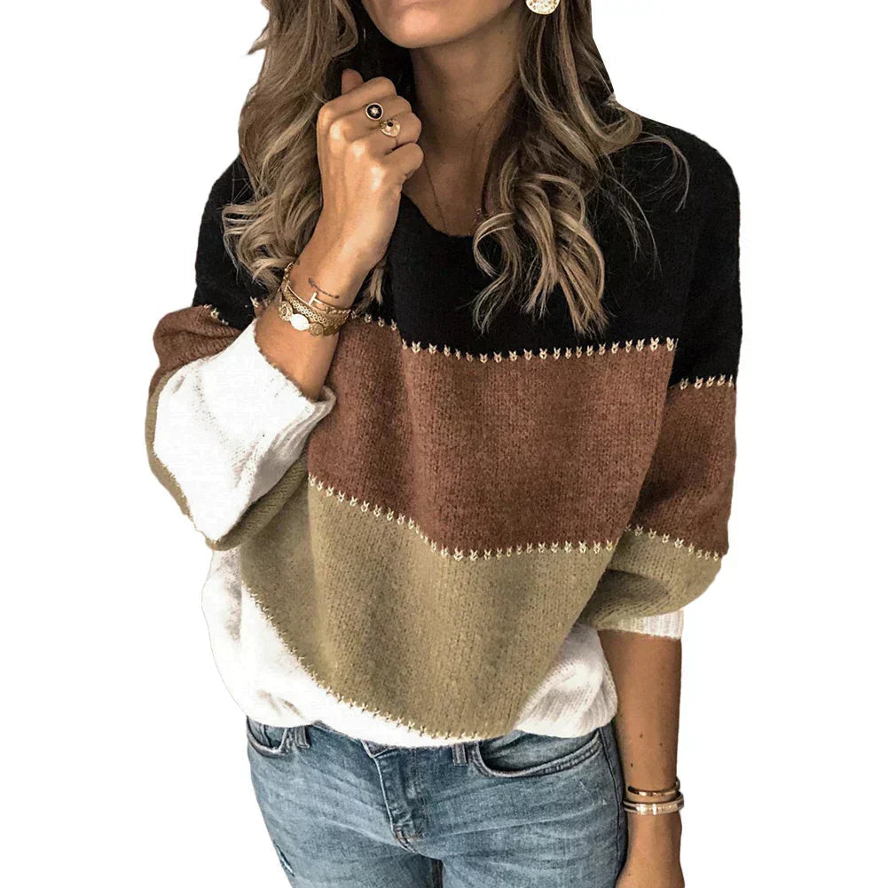 Women's Knit Sweater | Colorful Pattern | Regular Fit | 4